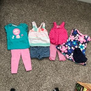 4 Gymboree outfits, size 12-18 months